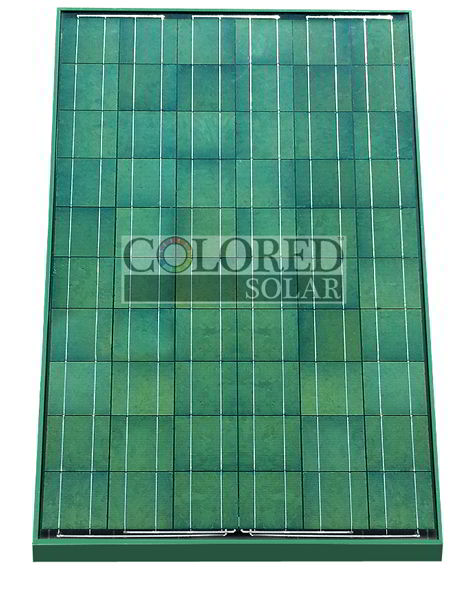 green solar panel